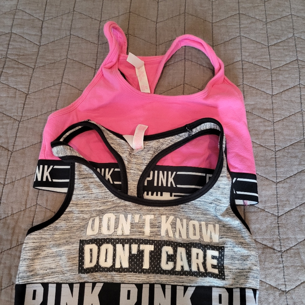 Bundle of 2 VS PINK sports bras